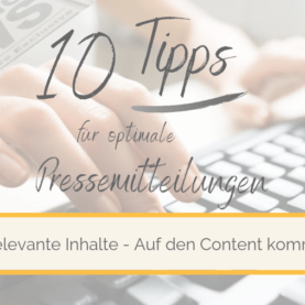 10 Tipps für Pressemitteilungen_Tipp 1_Relevante Inhalte