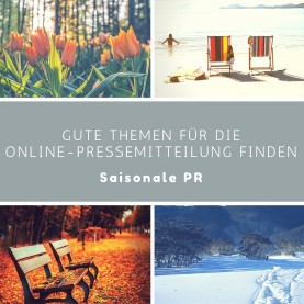 Saisonale PR