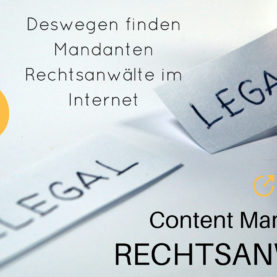 Kanzleimarketing für Rechtsanwälte