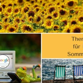 Sommer-PR-Tipps mit vielen Themenideen für Ihre Pressearbeit