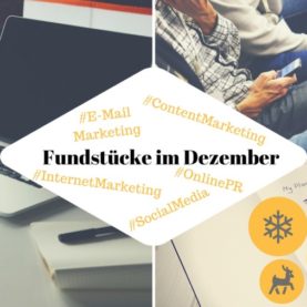 Weihnachts Fundstücke Dezember