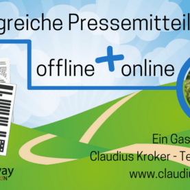 Erfolgreiche Pressemitteilungen offline und online