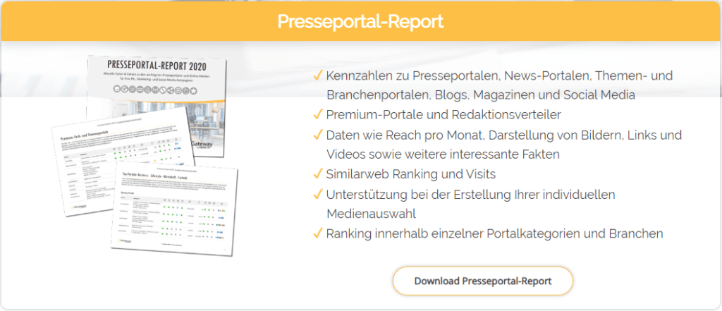Presseportal-Report 2020