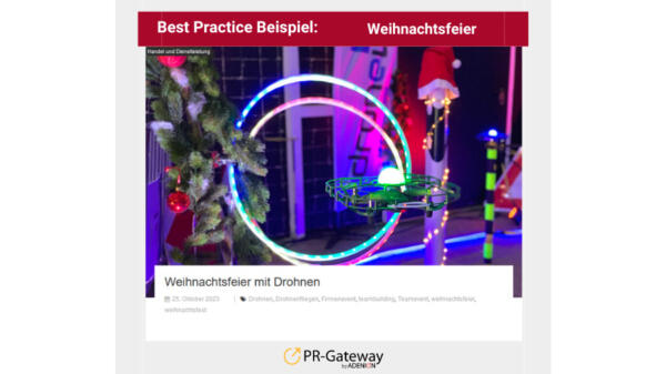 WeihnachtsPR Tipp Weihnachtsfeier