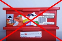 Transportbehälteretiketten (SM-Relabeling-Foil)