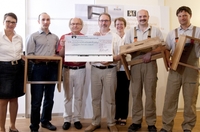 Holzwerkstatt Rhein spendet 10.000 Euro an das Schulprojekt École de la Solidarité