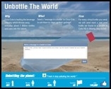 Weltweite Aktion "Unbottle The World": SodaStream startet spektakuläres Umweltschutzprojekt im Social Net