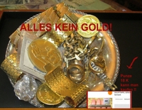 GOLD ist nicht immer GOLD, meldet Uhren-Schmuck-Antikes in Nürnberg  