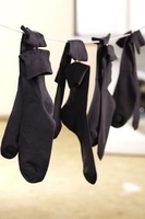 Socken in der Waschmaschine