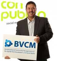 Social Media Agentur conpublica Frank Bärmann wird Mitglied  im Bundesverband Community Management e.V. (BVCM)