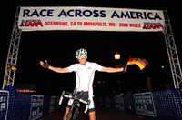 Stefan Schlegel aus Hirschberg kam als erster Deutscher und 10. in der Gesamtplatzierung beim härtesten Ausdauer-Radrennen der Welt, dem Race Across America 2012 (RAAM) ins Ziel.