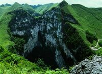 Die Riesendolinen in Leye in Südchina - ein besonderes Erlebnis für jeden Naturfreund