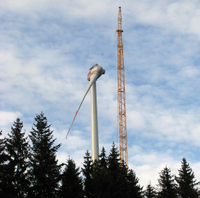 Windenergienutzung - wichtiges Thema beim Kongress Bayerischer Energietag