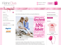 Die Online-Boutique "Kleine Diva" bietet Alles was Mädchen sich wünschen
