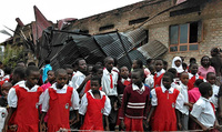 MOTUL leistet Soforthilfe - Spende für abgebranntes Waisenhaus in Uganda