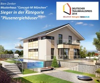 Deutscher Traumhauspreis 2014 für Fertighausfirma Bien-Zenker