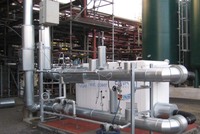 Energiemodul als stromerzeugende Druckreduzierstation bei ArcelorMittal Bottrop