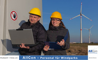 Frauen und Männer in der Windenergie