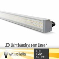 LED-Lichtbandsystem - optimale Beleuchtung - einfache Montage