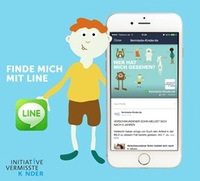 LINE und "Initiative vermisste Kinder" unterstützen Eltern bei der Suche nach ihren vermissten Kindern