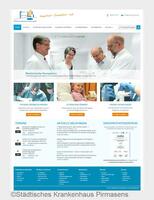 Neue Webseite für Städtisches Krankenhaus Pirmasens