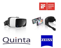 Quinta distribuiert die ZEISS VR One Virtual Reality Brille
