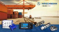 Gewichtsverifizierung von Frachtcontainern ab 2016 mit nachrüstbaren Systemen von Hirschmann MCS