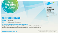 Save the Date an Medienvertreter!