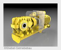 Fördertechnik: Kraftvoller und flexibler Stiebel-Antrieb