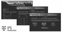 Human Invest bietet seit 20 Jahren sichere Auslandskonten