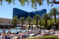 Eintauchen in die Pools von Las Vegas