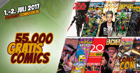 Verlag Panini verteilt 55.000 Gratis-Comics auf der Comic Con Germany 2017 in Stuttgart