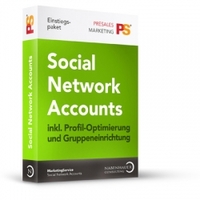 Social Network Account "Einstiegspaket" von Nabenhauer Consulting: Accounts vom professionellen Team erstellt und optimiert!