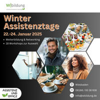 Winter Assistenztage 2025: Weiterbildung &amp; Networking für Office Professionals