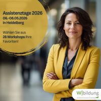 Assistenztage 2026 – Weiterbildung & Networking für Assistenz und Office Management
