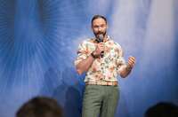 Sebastian Ziegler begeistert auf dem Founder Summit.