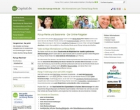 www.die-ruerup-rente.de: Unabhängiger und kompetenter Online-Ratgeber zur Rürup-Rente