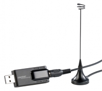 auvisio DVB-T- Micro-Empfaenger fuer USB "DV-Stick 252.pro" mit DAB+