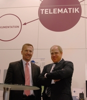 Sattelzug-Telematik: Funkwerk eurotelematik und idem vereinbaren Zusammenarbeit 