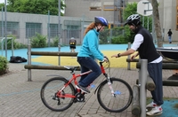 Mountainbike Kurse und Techniktraining für die Schüler am Kennedypark (Aachen)