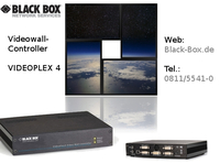 Videowall-Controller von Black Box für Displays von Samsung, NEC & Co. ermöglicht eindrucksvolle Videowände