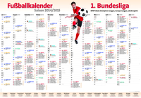 Das "Bundesliga-Poster 2014/15" für alle Fußballbegeisterten!