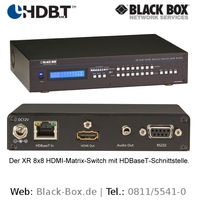 Black Box zeigt: HDBaseT-Technologie als Basis fexibler IT-Netzwerke