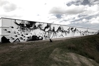 ´t Skildermuurtje: Texeler Hafenmauer wird zum XXL-Kunstobjekt