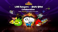 LINE Rangers und Angry Birds bündeln ihre Kräfte