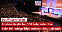 Stuttgarter Wissensforum - Top 100 Redner : Erfolg & Business