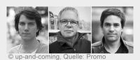 Jochen Laube, Peter Hartwig und Mike Dehghan sind die Produzentenpaten bei up-and-coming 2015