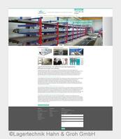 Neuer Look und neue Produkte:   Relaunch der Website der LagerTechnik Hahn & Groh GmbH