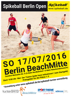 Spikeball Turnier: Berlin Open am 17.07.2016