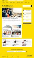 Gelbe Seiten startet neue Themenwelt "Recht & Finanzen"